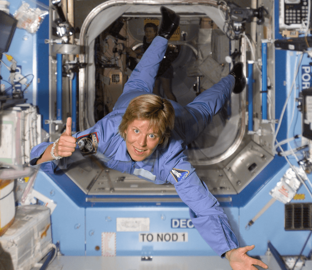 Training for space tourists of Nancy Vermeulen, at SUTUS 2019